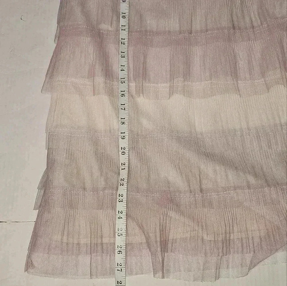 Storia Cotton Candy Muti Layered, Adjustable Straps Tulle Dress Whimsical SZ M - Picture 10 of 12